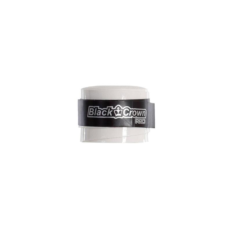 Black Crown 60 White Perforated Overgrips Jar