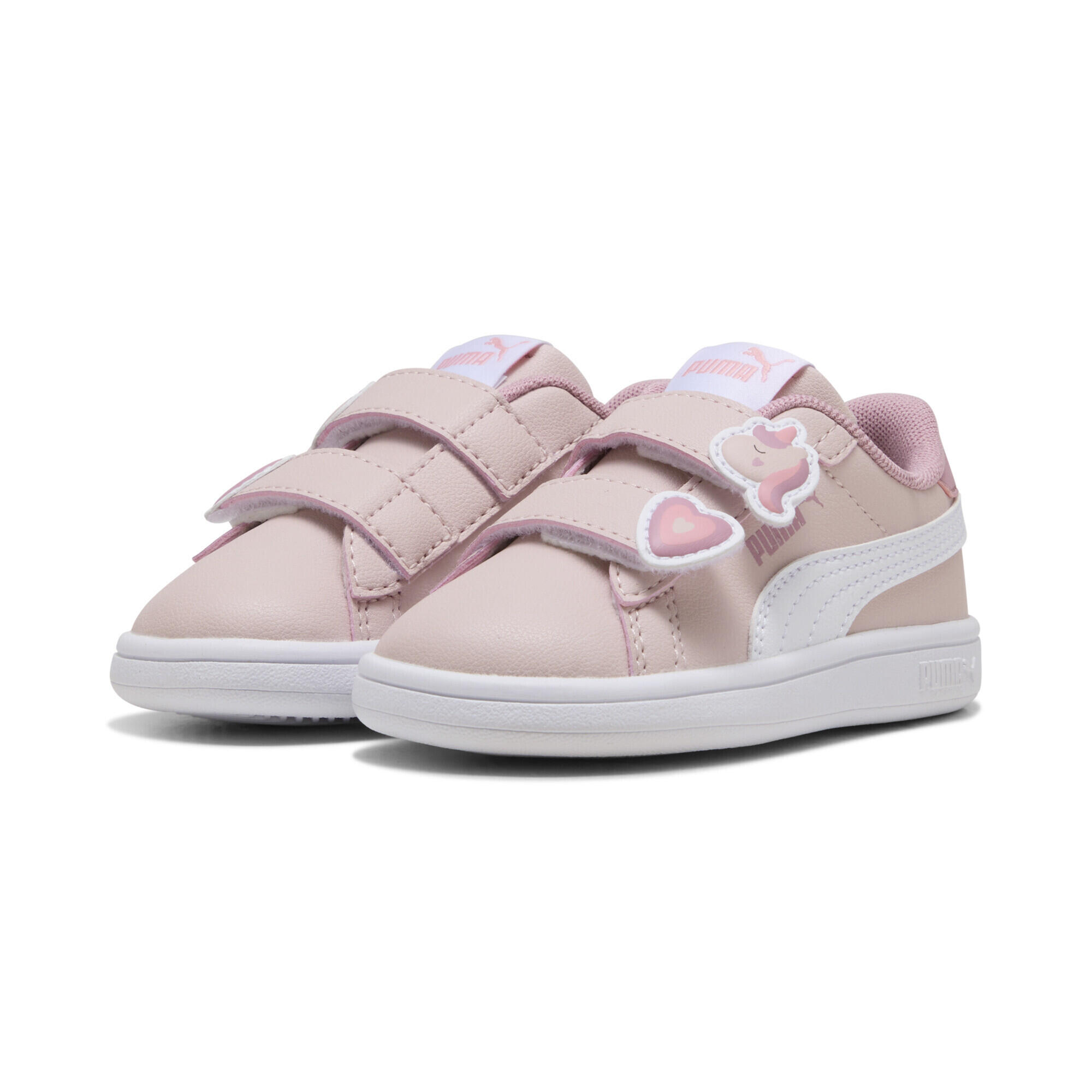 PUMA PUMA Smash 3.0 Badges Ténis para criança PUMA White Green Illusion