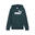 Dětský běh rukáv ESS No. 1 Logo Fleece-Hoodie PUMA Green Terrain