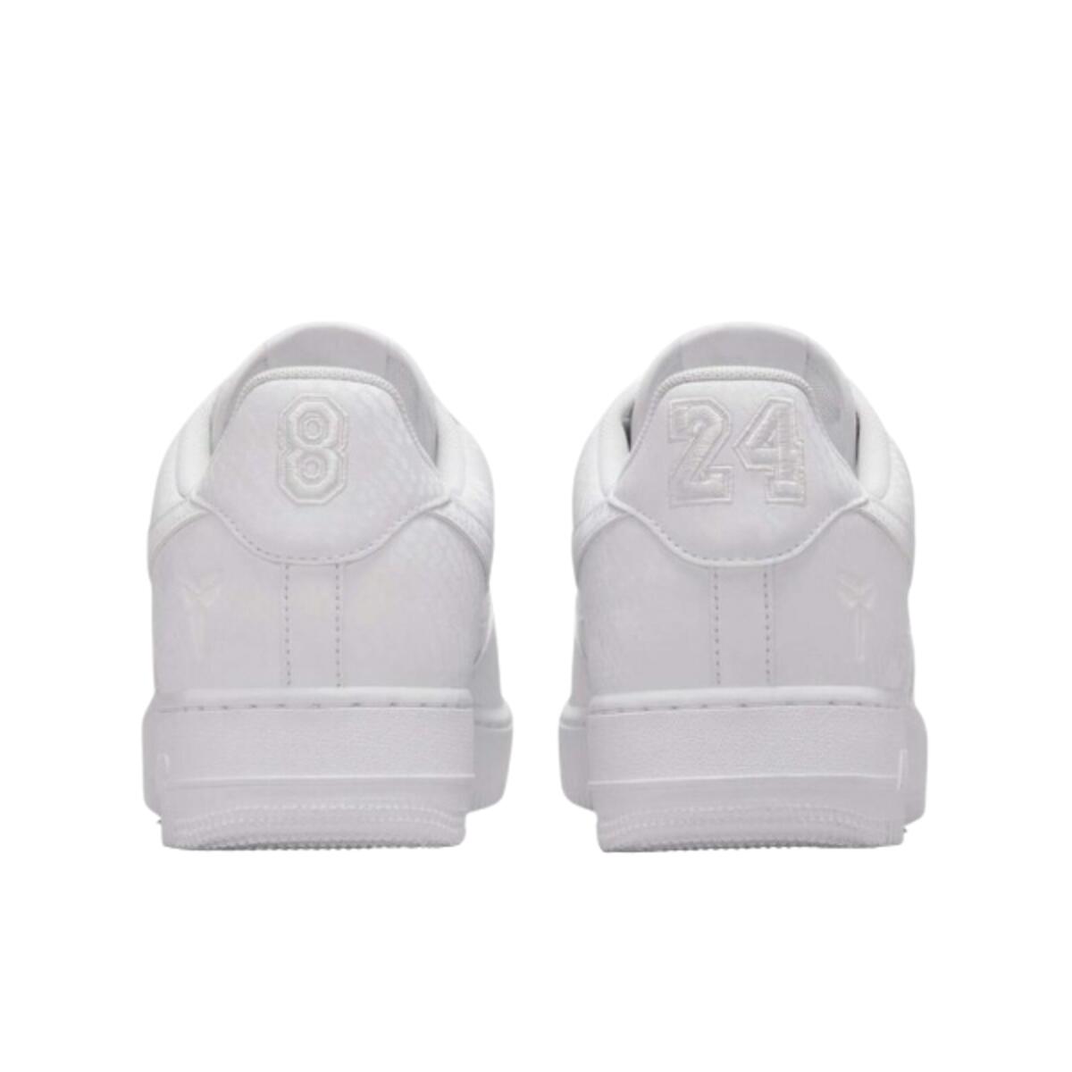 Scarpe  Air Force 1 Low Kobe Bryant Forever White 3/4