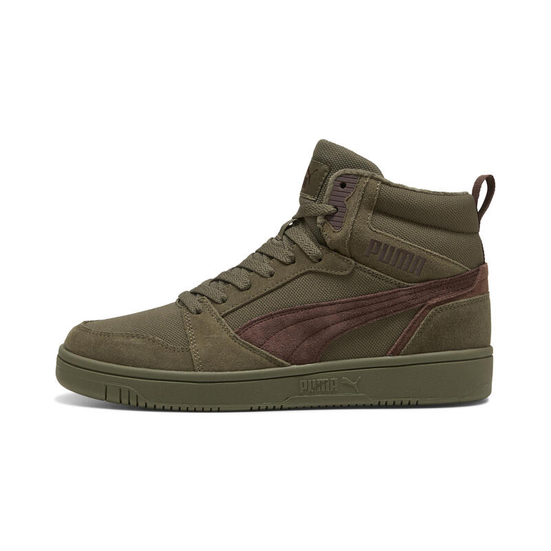 Sneakersy unisex Rebound V6 WTR PUMA Loden Green Chestnut Brown