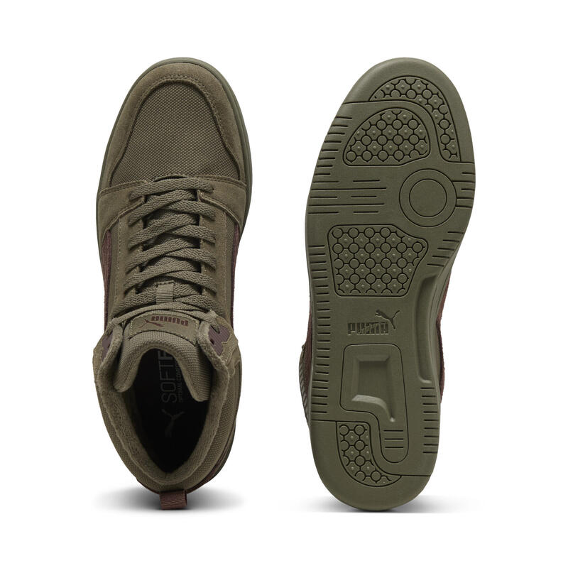 Sneakersy unisex Rebound V6 WTR PUMA Loden Green Chestnut Brown