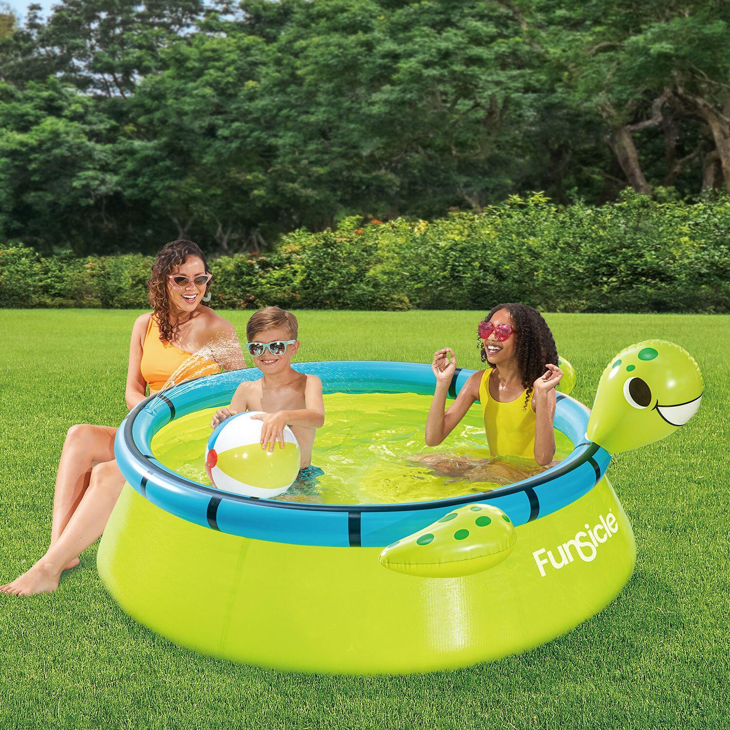 Piscine autoportée tortue Funsicle 1,83 m x 51 cm 2/2
