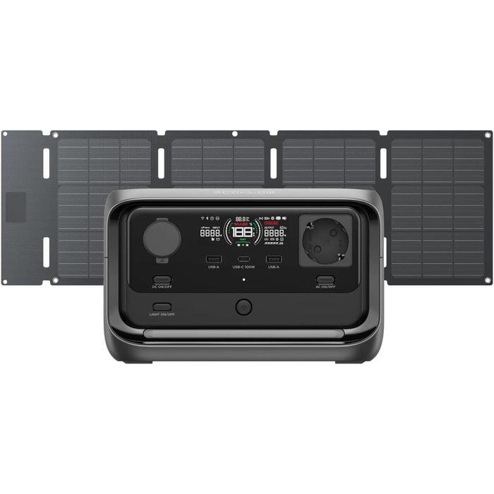 Ecoflow pack River 3 UPS et Panneau solaire 45W 1/6