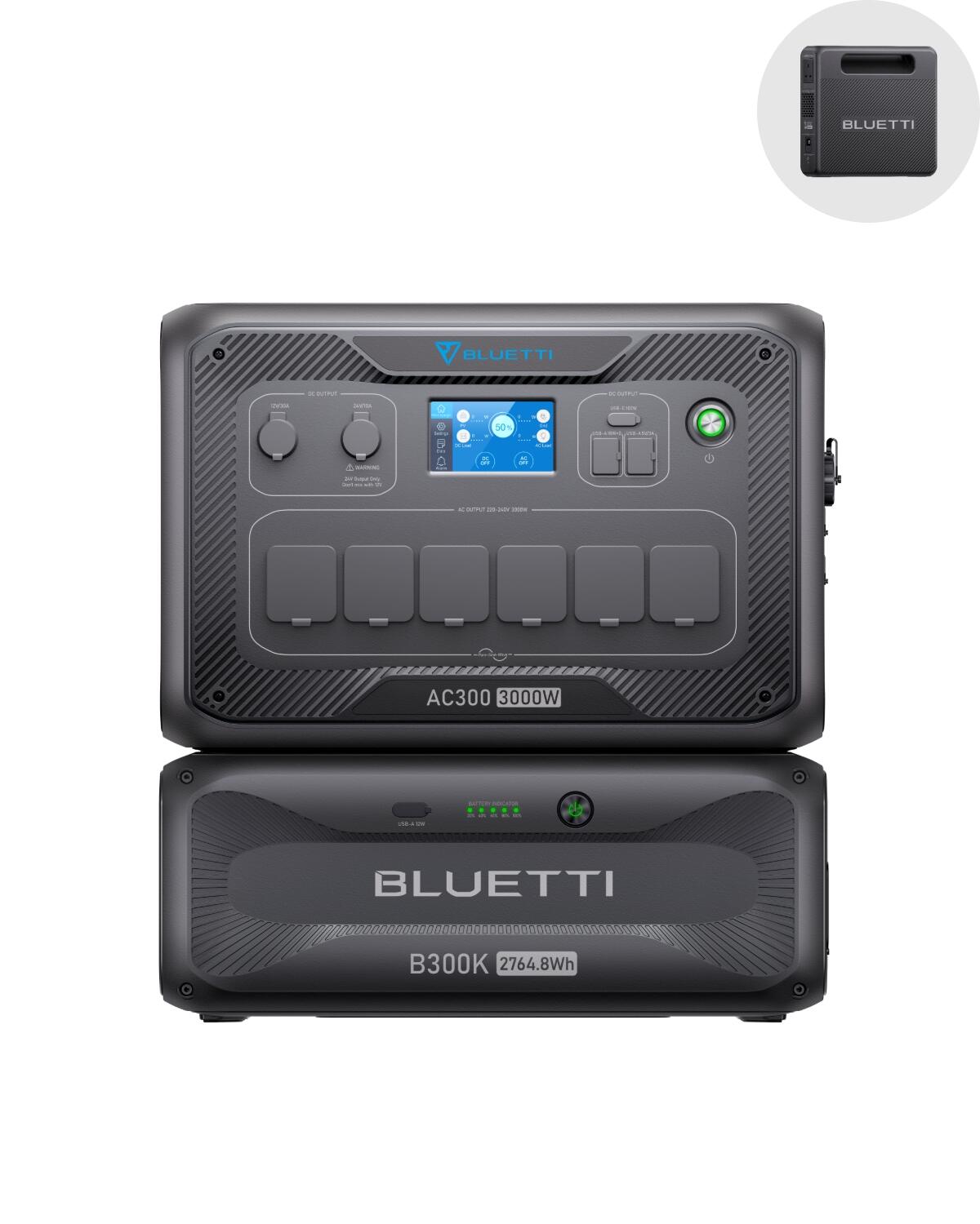 BLUETTI BLUETTI Generatore Elettrico AC500+B300K 5000W/2764.8WH