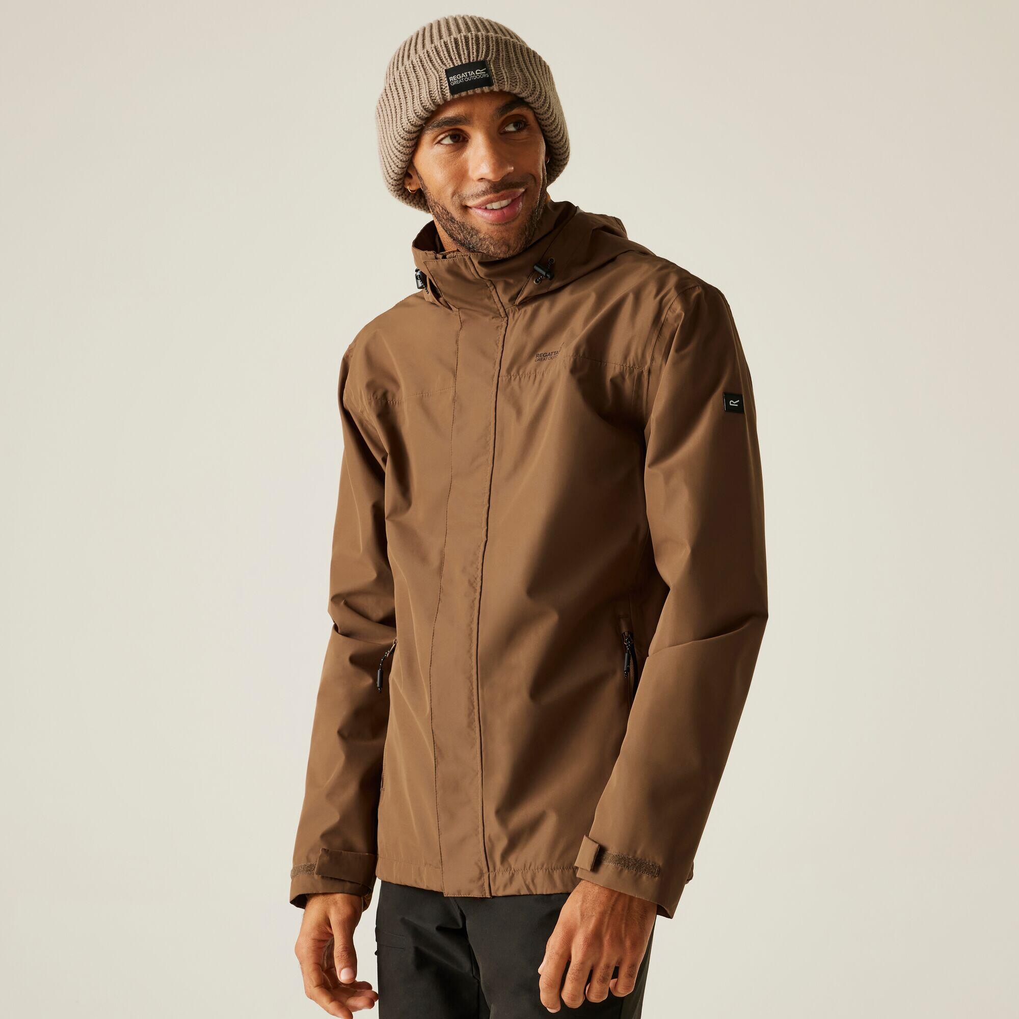 REGATTA Herren Wandern Jacke Wasserdicht - Matt II, blau