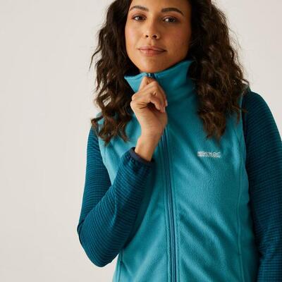 Bodywarmer hiking dames waterdicht ademend lichtgewicht