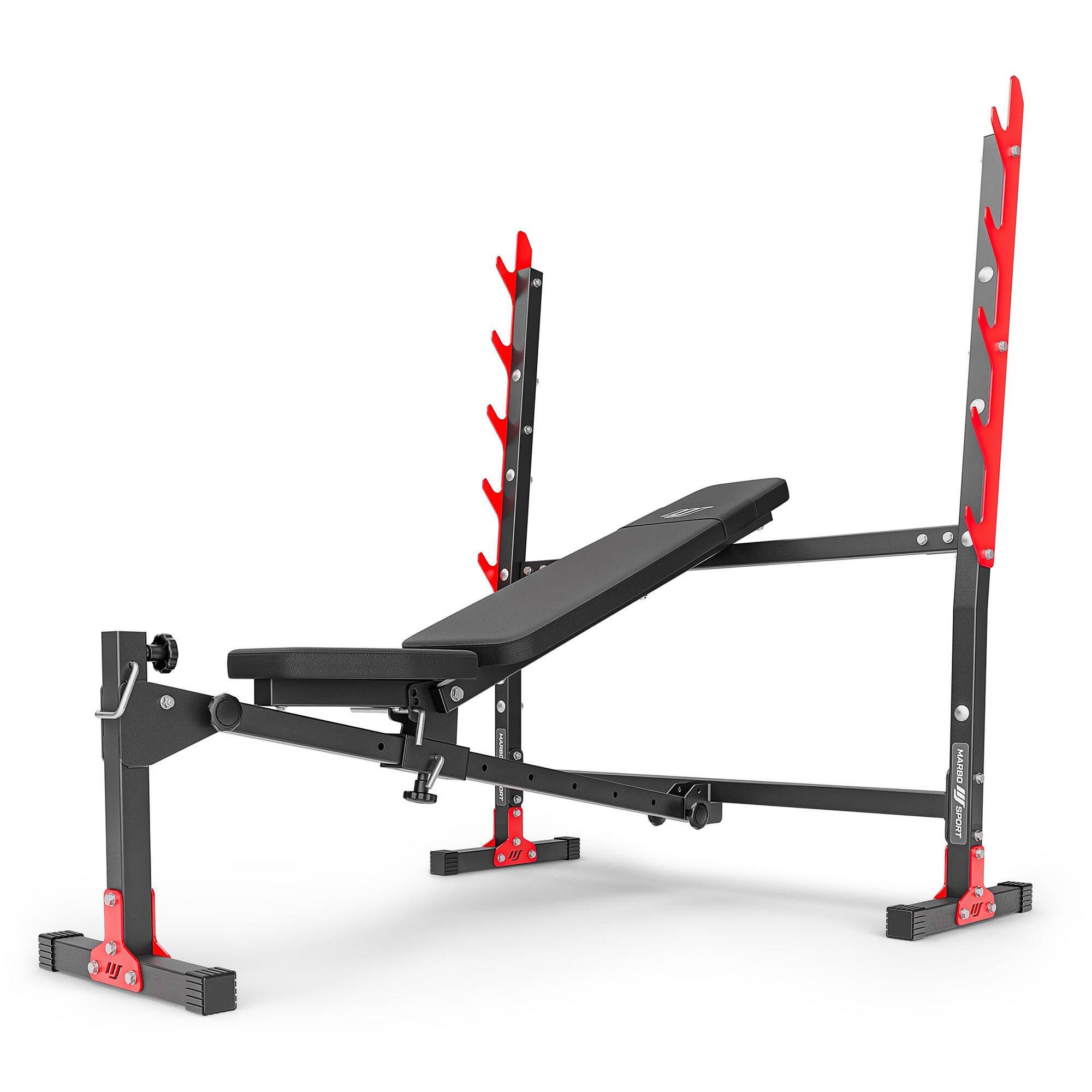 Banc réglable avec stands intégrés Marbo Sport MH-L107 2.0 4/7