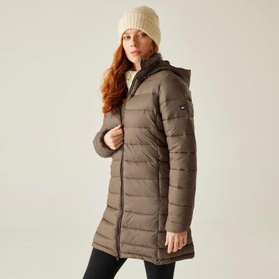 Damen Wattierte Jacke Wasserabweisend - Starler, marineblau