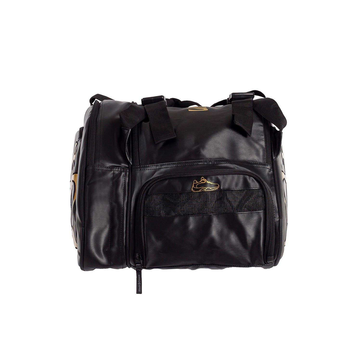 Black Crown Ultimate Pro 2.0 Black/golden Padelbag 4/7
