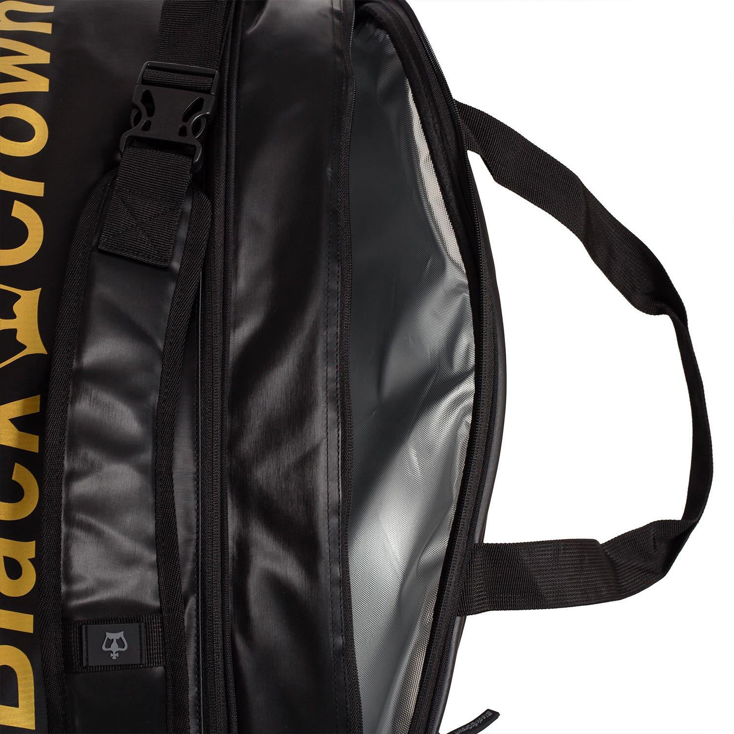 Black Crown Ultimate Pro 2.0 Nero/oro Portaracchette 5/7