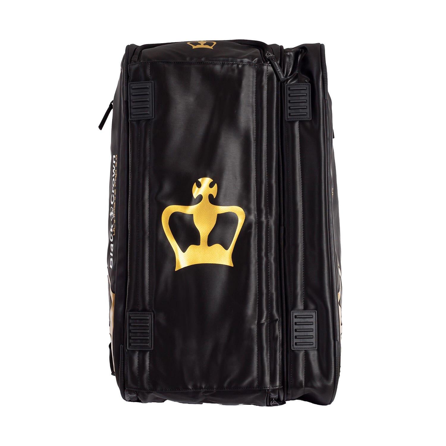 Black Crown Ultimate Pro 2.0 Black/golden Padelbag 3/7
