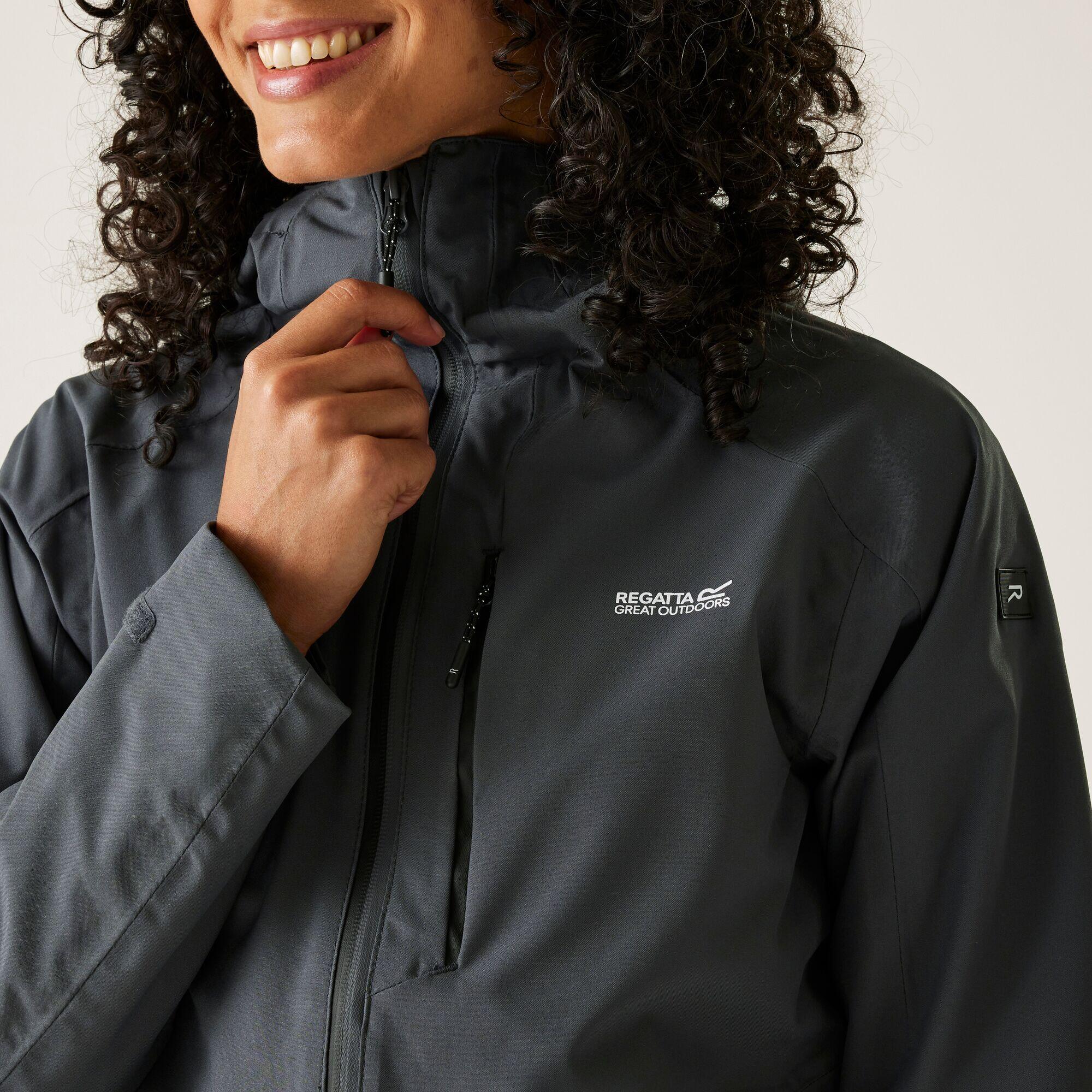 Chaqueta senderismo mujer impermeable Regatta Birchdale 5/7