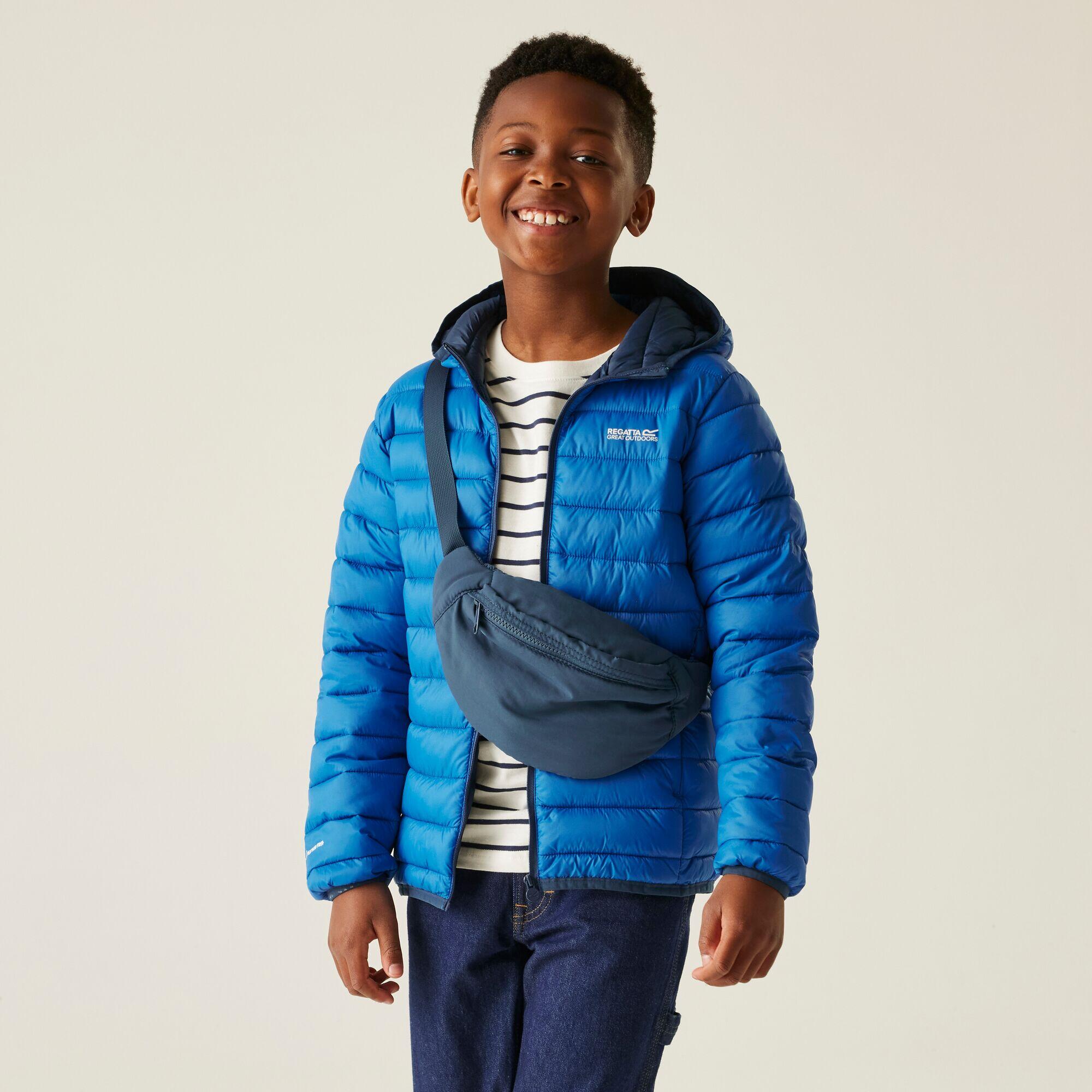 Marizion Kids Water Repellent Active Hooded Baffled Jacket Jacket