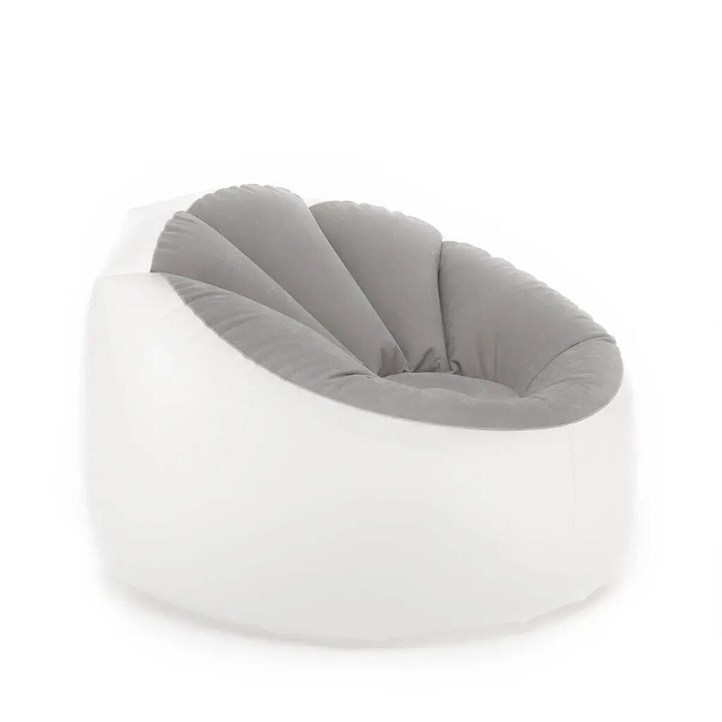 Inflatable Armchair with Multicoloured LED and Remote Control InnovaGoods Grey