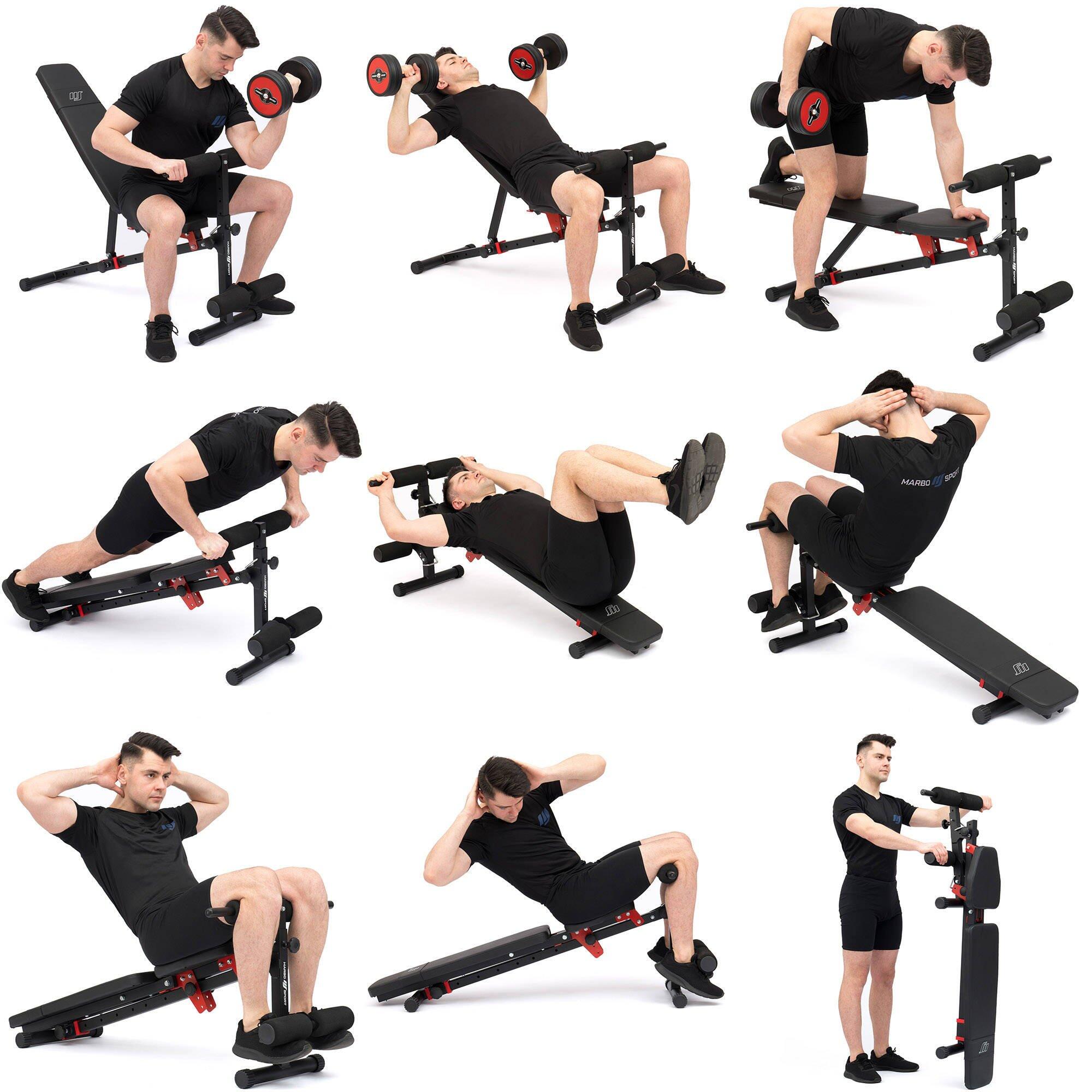 Banc multifonction pliable Marbo Sport MH-L111 2/7
