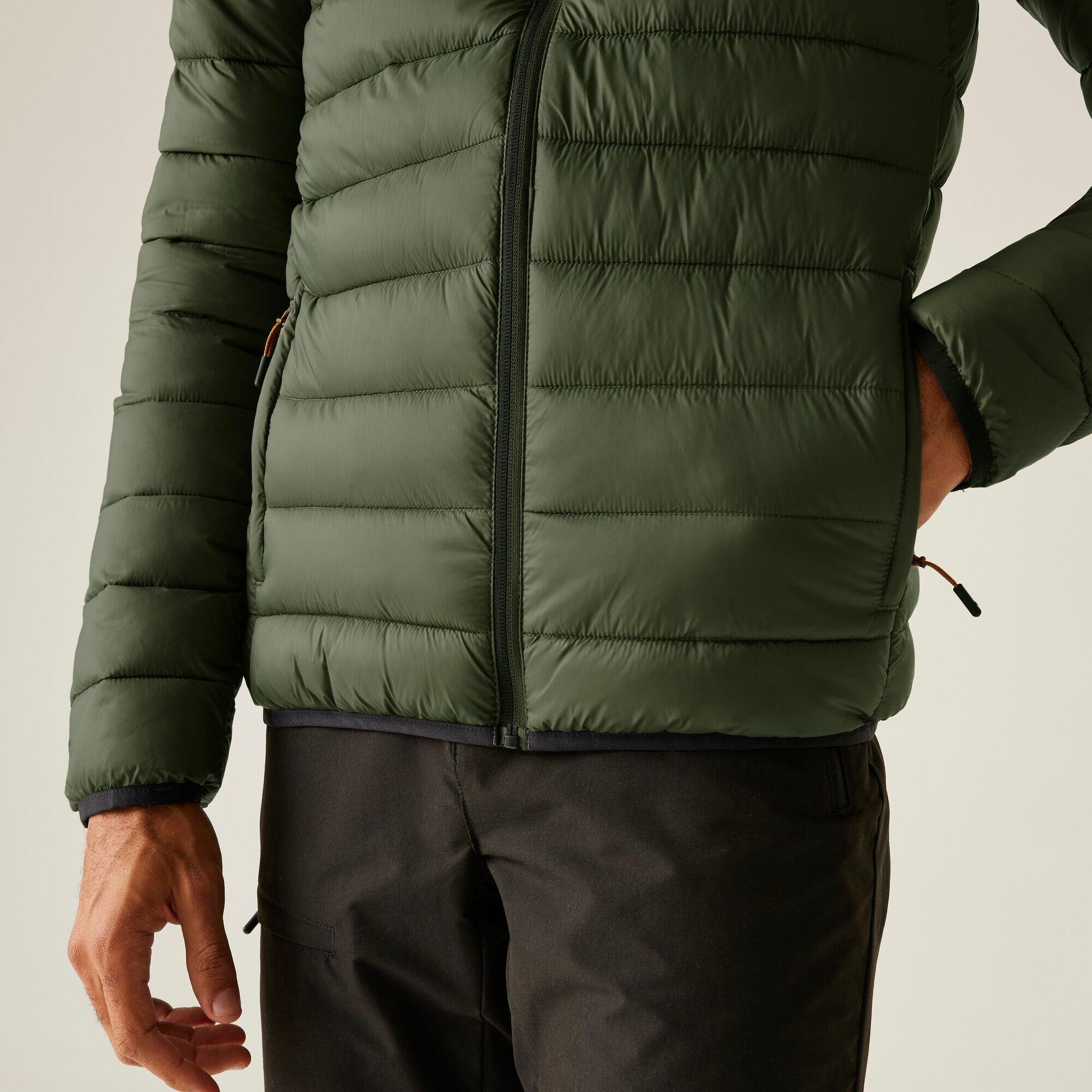 Marizion Mens Water Repellent Hooded Baffled Jacket 6/7