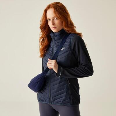Jas vest hiking dames andreson hybrid