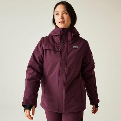 Gevulde jas hiking dames waterdicht ademend