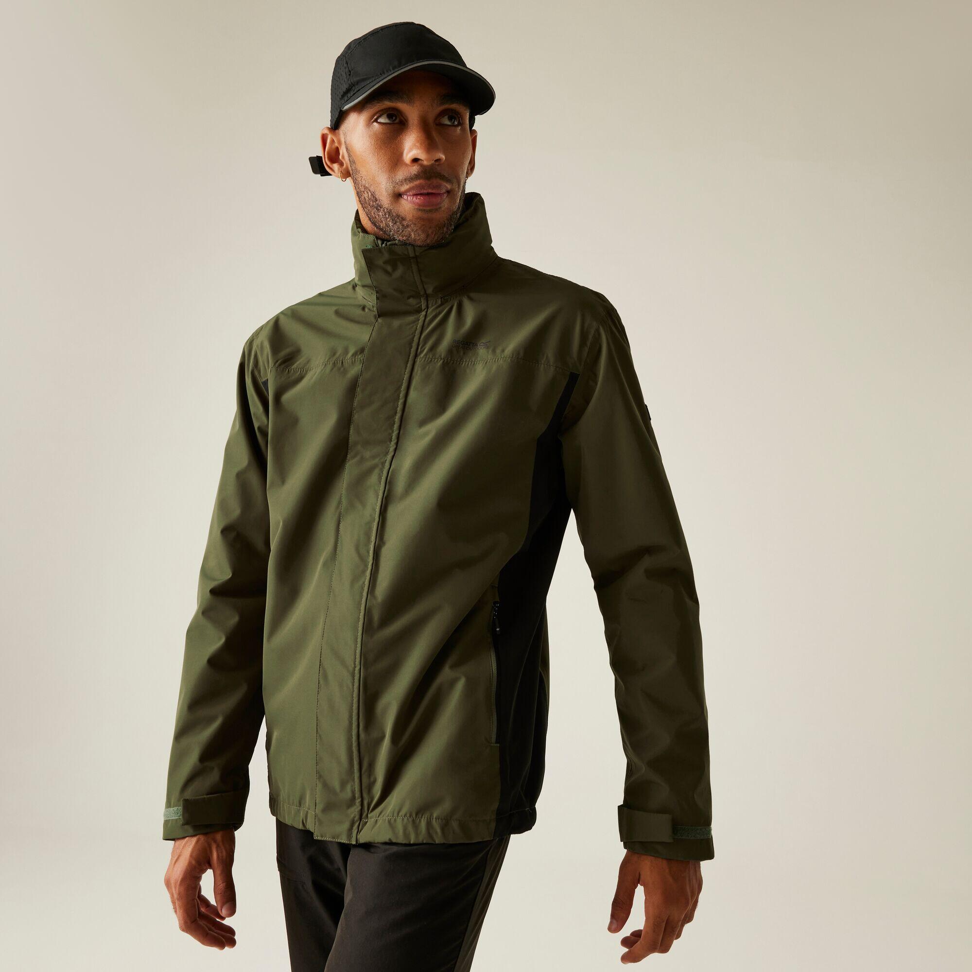 REGATTA Herren Wandern Jacke Wasserdicht - Matt II, blau