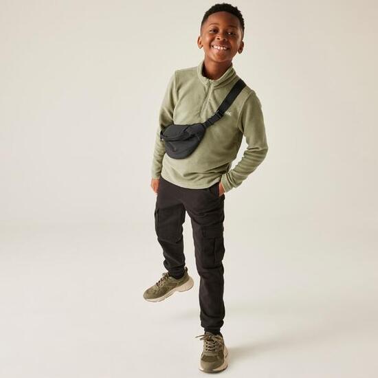 Technische Fleecejacke 1/2-Reißverschluss Kinder Regatta Hot Shot II