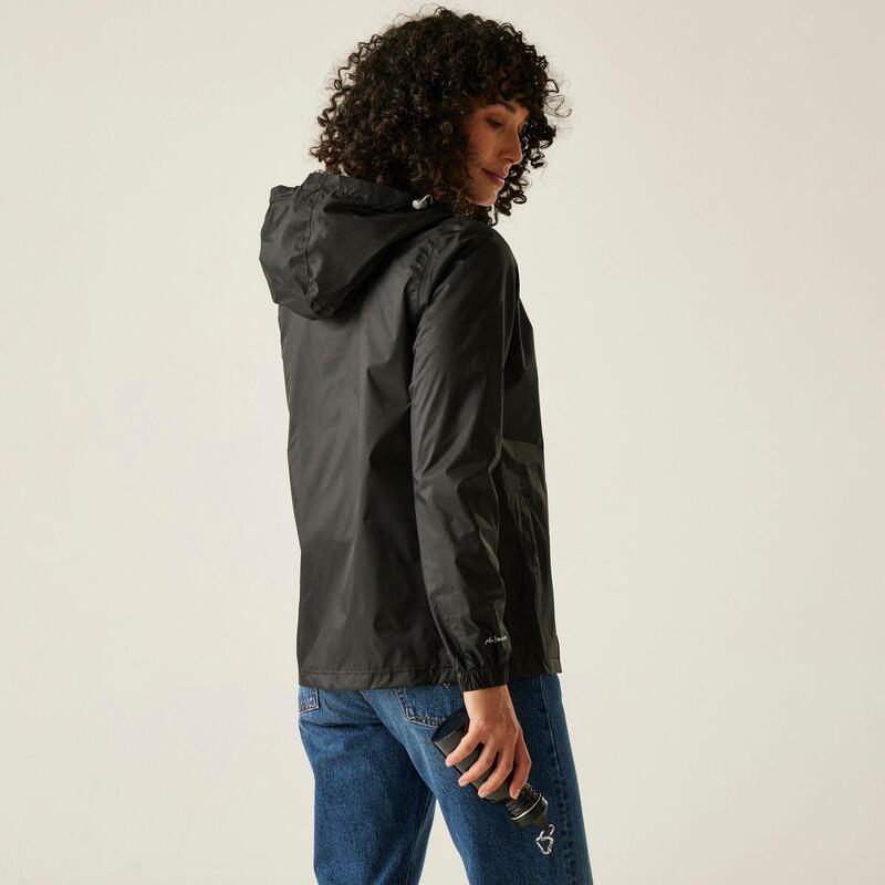 Regenjacke Pack It Jacket III Wandern/Outdoor/Trekking Damen Black Wasserdicht