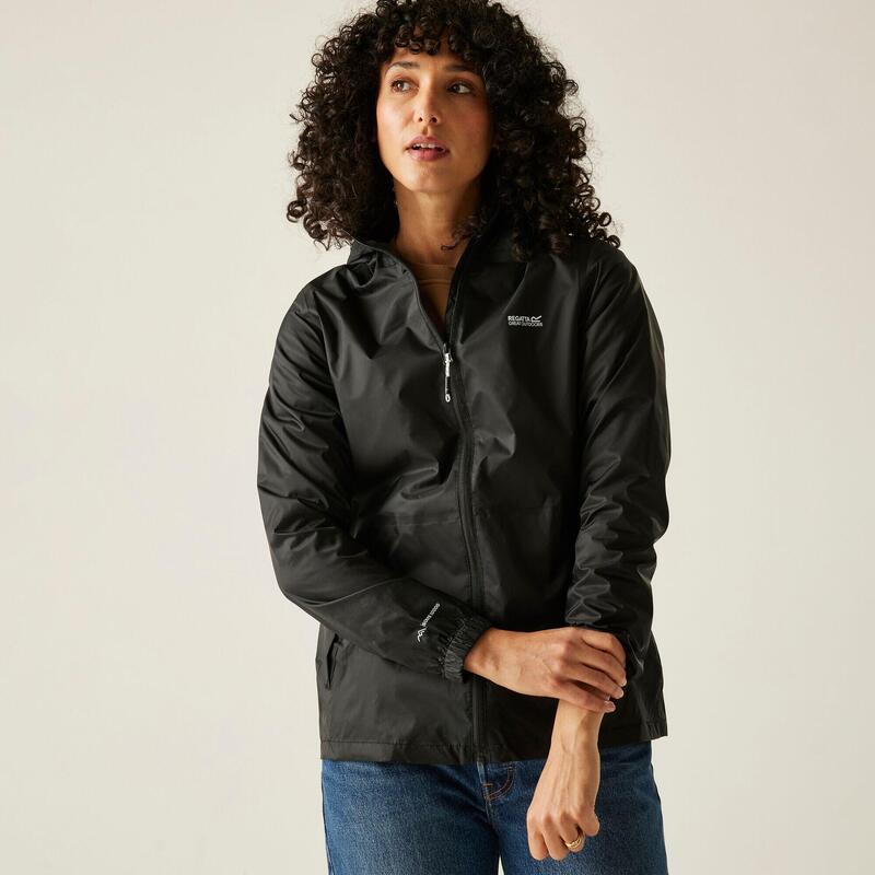 Regenjacke Pack It Jacket III Wandern/Outdoor/Trekking Damen Black Wasserdicht