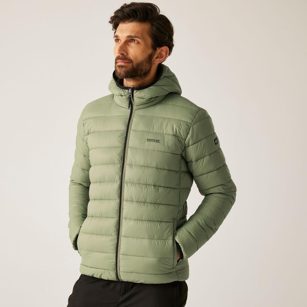 Marizion Mens Water Repellent Hooded Baffled Jacket