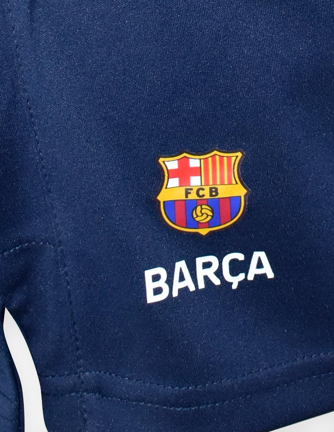 Pantalón training FC Barcelona Navy 3/4