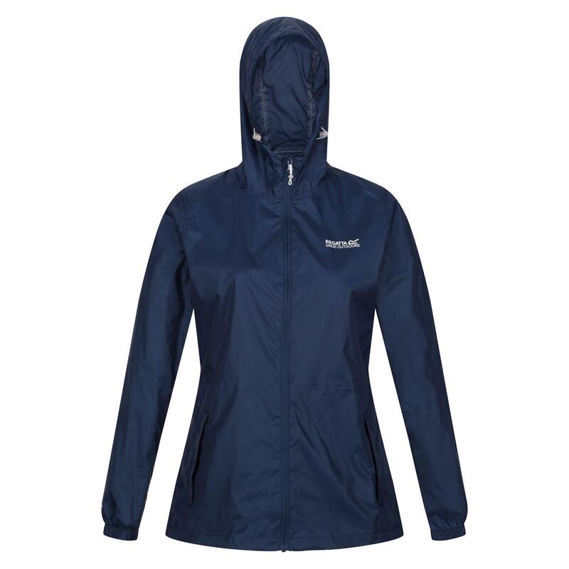 Regenjacke Pack It Jacket III Wandern/Outdoor/Trekking Damen Midnight