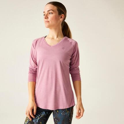 Chemise Manches Longues Fitness - Discern noir femme