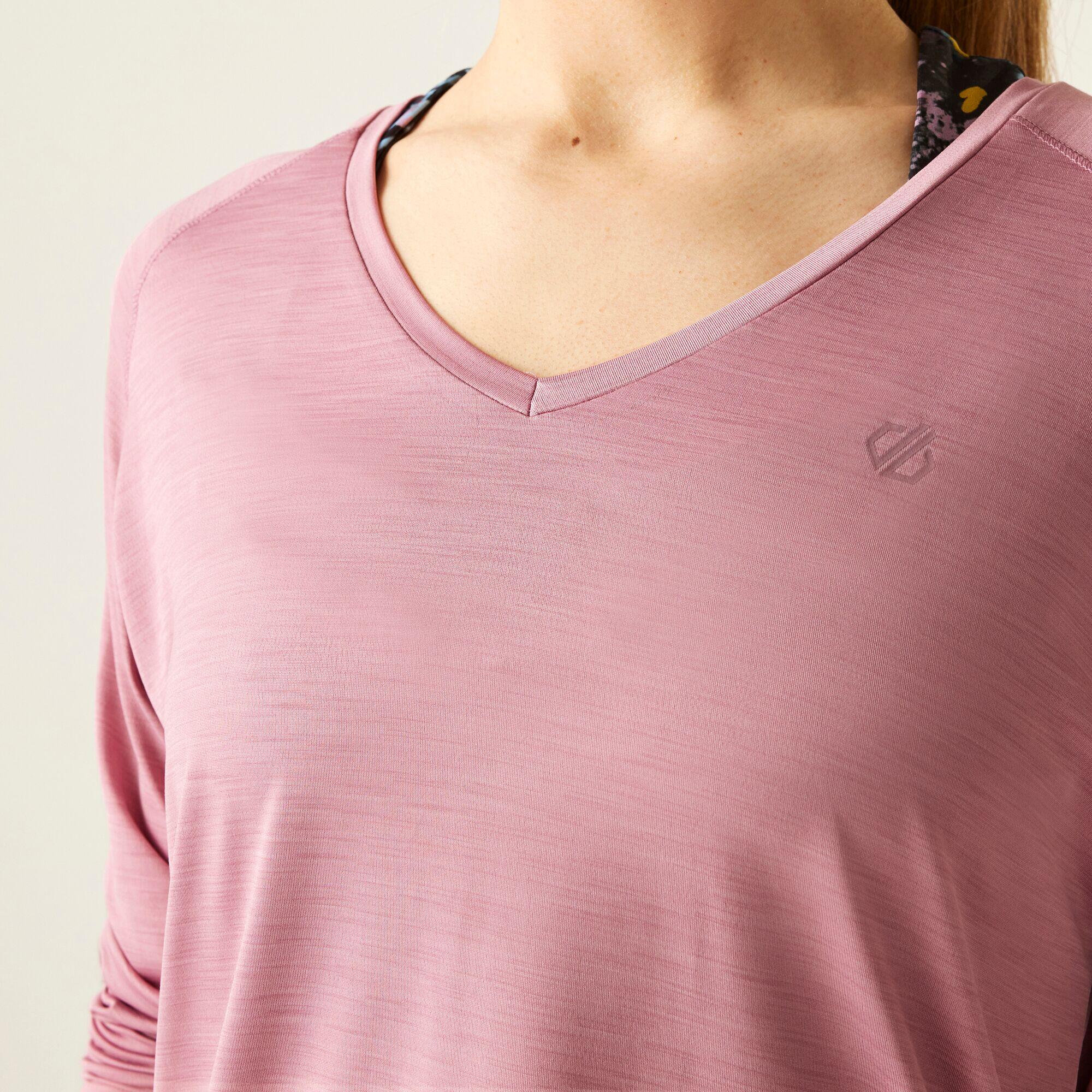 Camisa Mangas Largas Fitness Mujer Dare 2B Discern 4/7