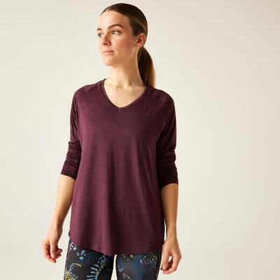 Damen Fitness Langarmshirt - Discern,