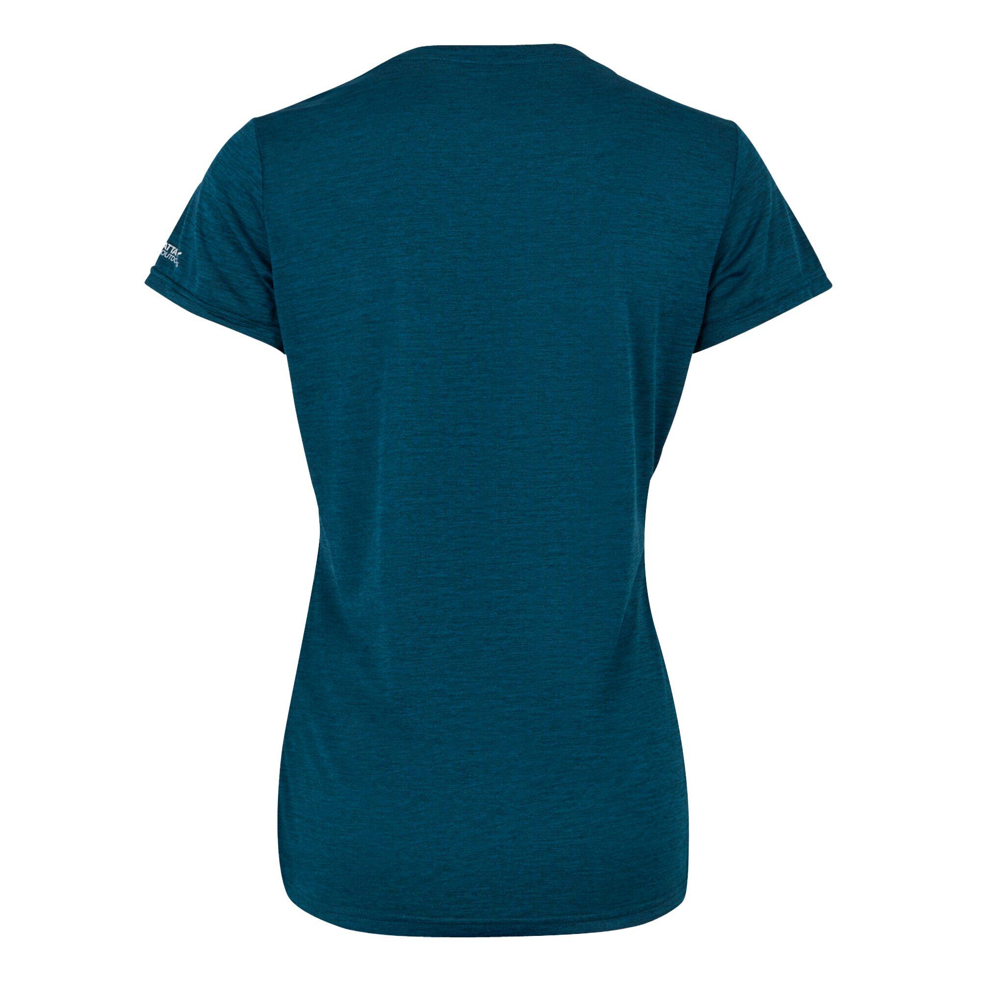 Tshirt JOSIE GIBSON FINGAL EDITION Femme (Bleu Marocain) 2/4
