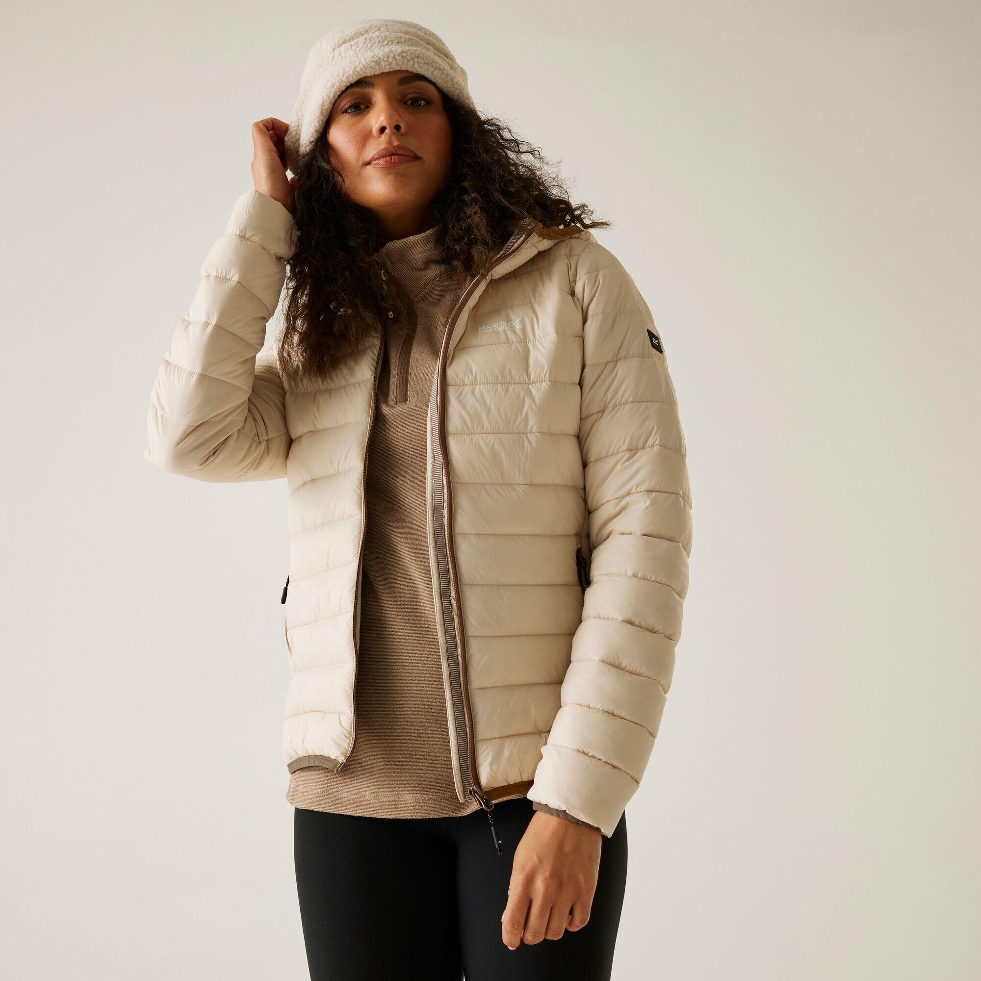 Regatta - Doudoune - Marizion À Capuche Imperméable Et Isolante Pour Randonnée Femme - Doudoune Synthétique - Blanc - Decathlon