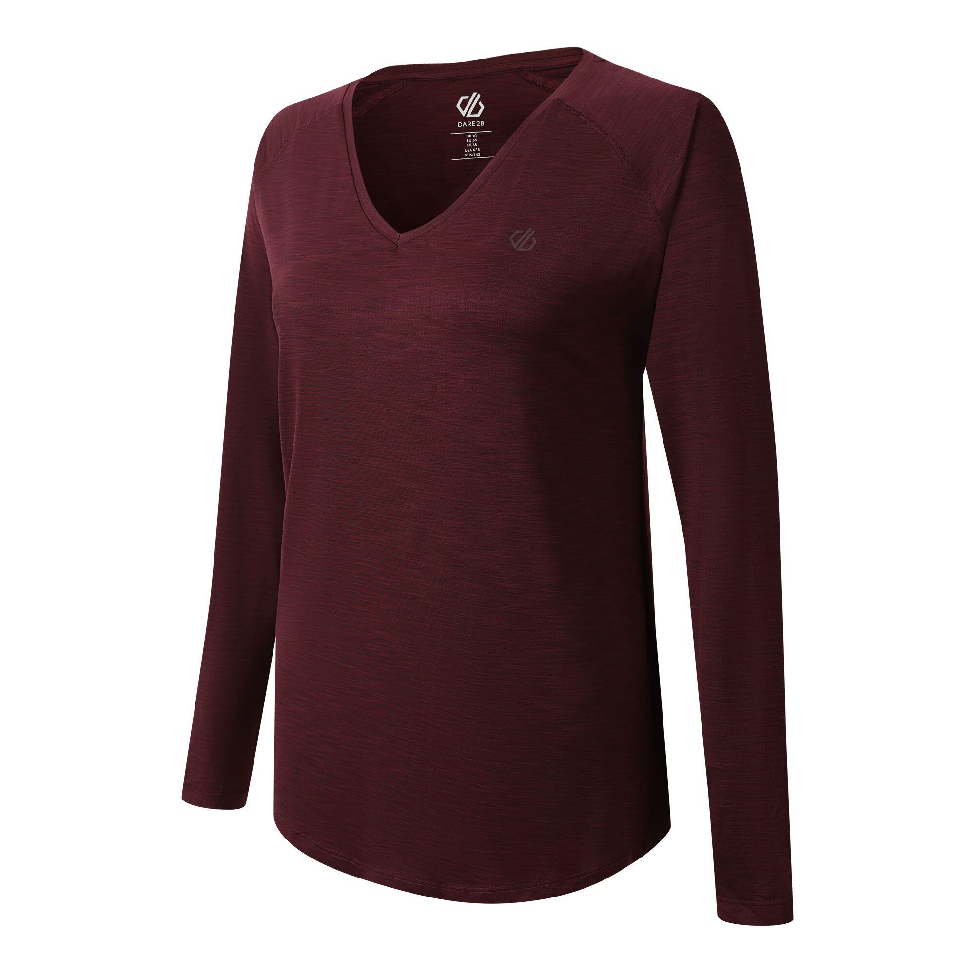 Chemise Manches Longues Fitness - Discern noir femme 6/7