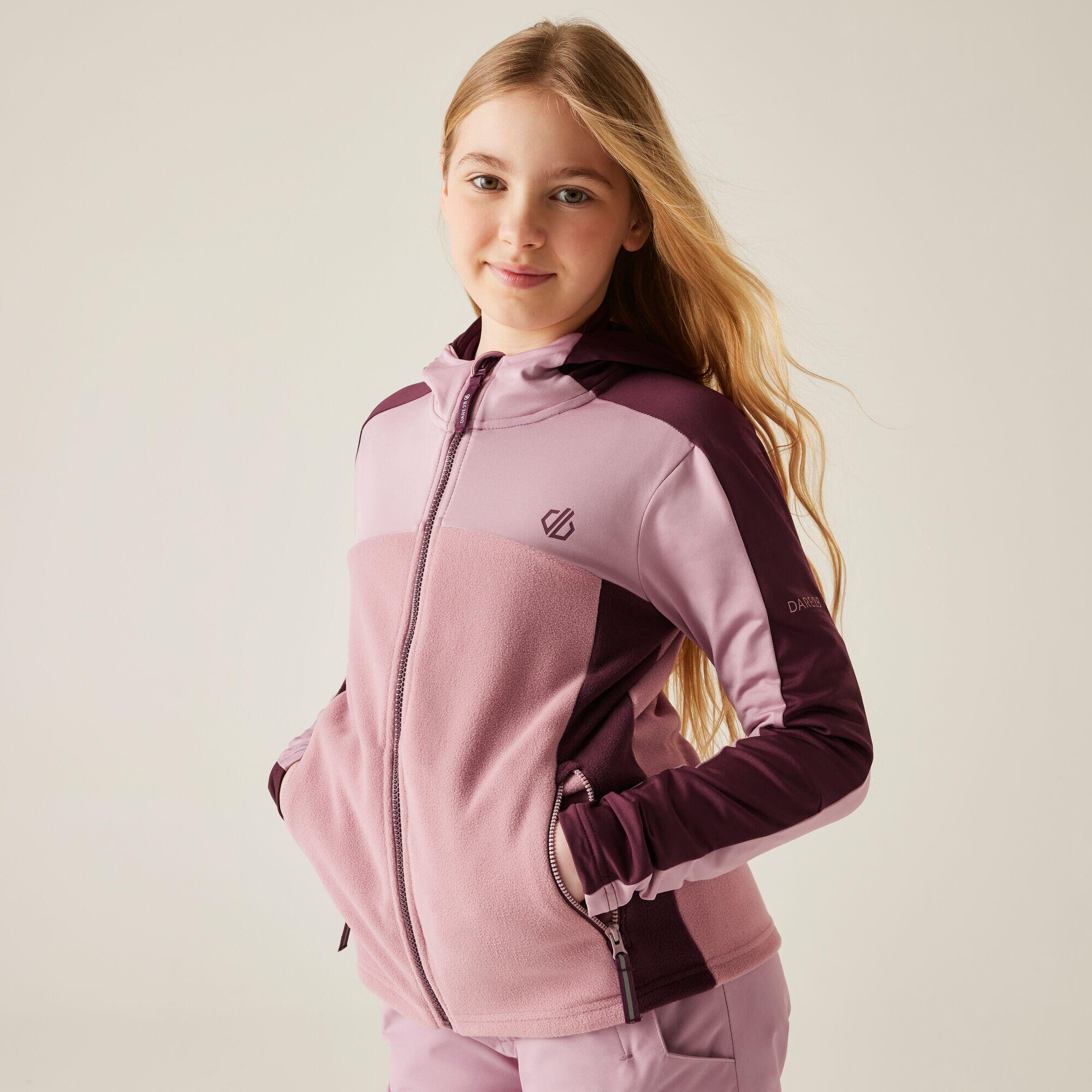 Dare 2b - Manteau Thriving Core Stretch Pour Enfants - Polaire - Violet - Decathlon