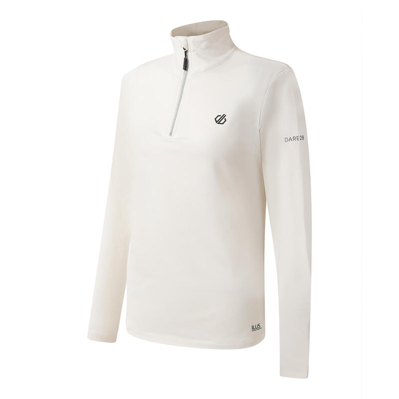 Női 1/2 zip-es stretch alsó póló Dare 2B Lowline II