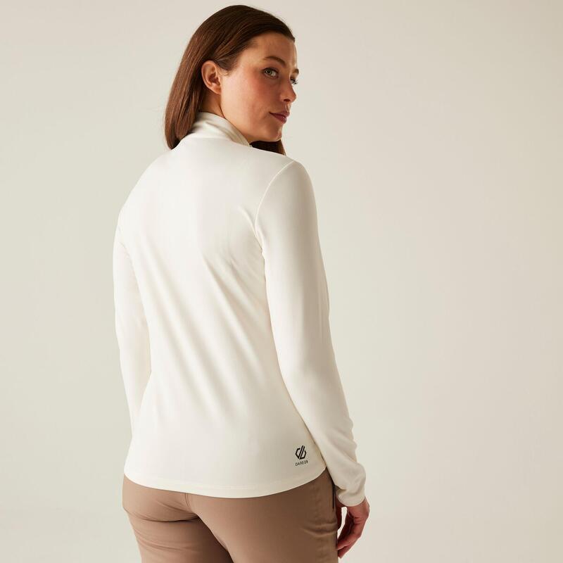 Női 1/2 zip-es stretch alsó póló Dare 2B Lowline II