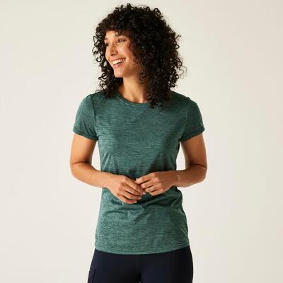 T shirts overhemden dames - regatta wm fingal edition w - green haze