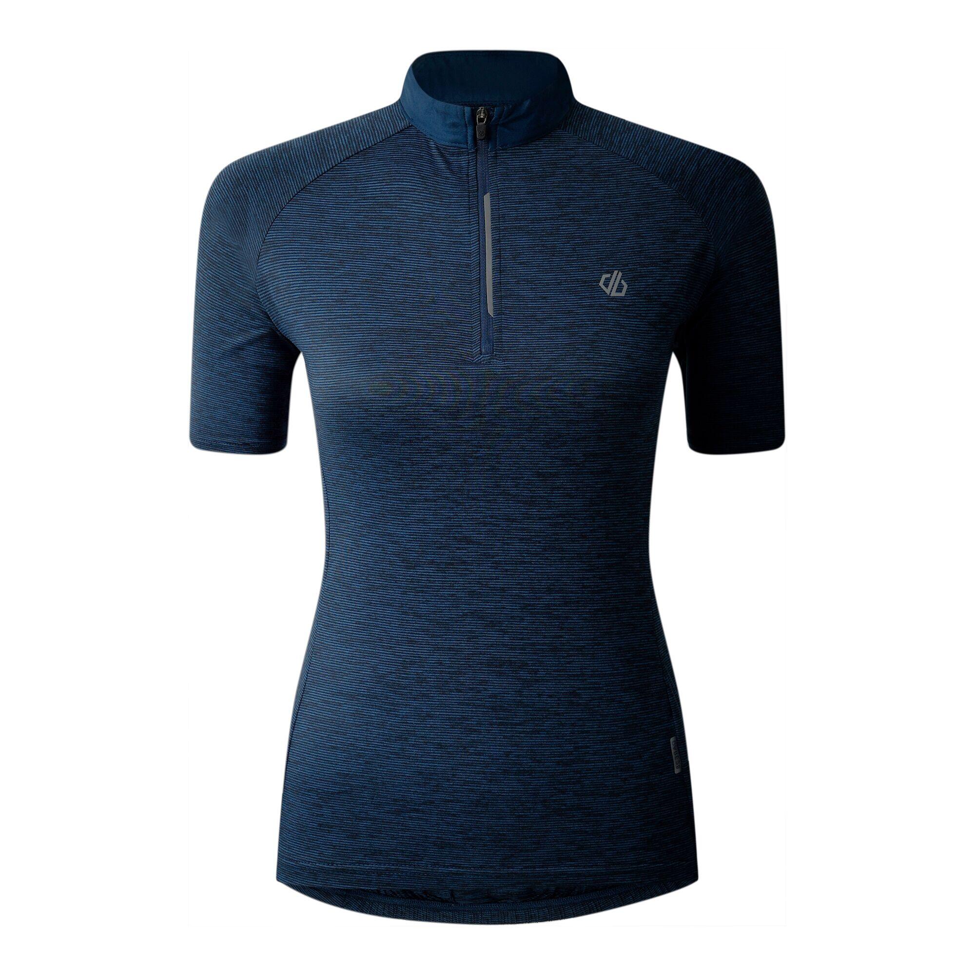 T-shirt Manches Courtes Randonnée - Pedal Through It violet femme 6/7