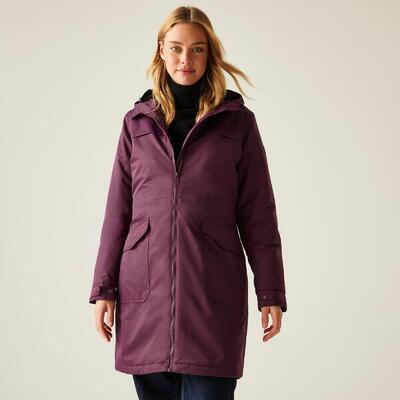Regenjas wandelen dames waterproof ademend lichtgewicht romine ii