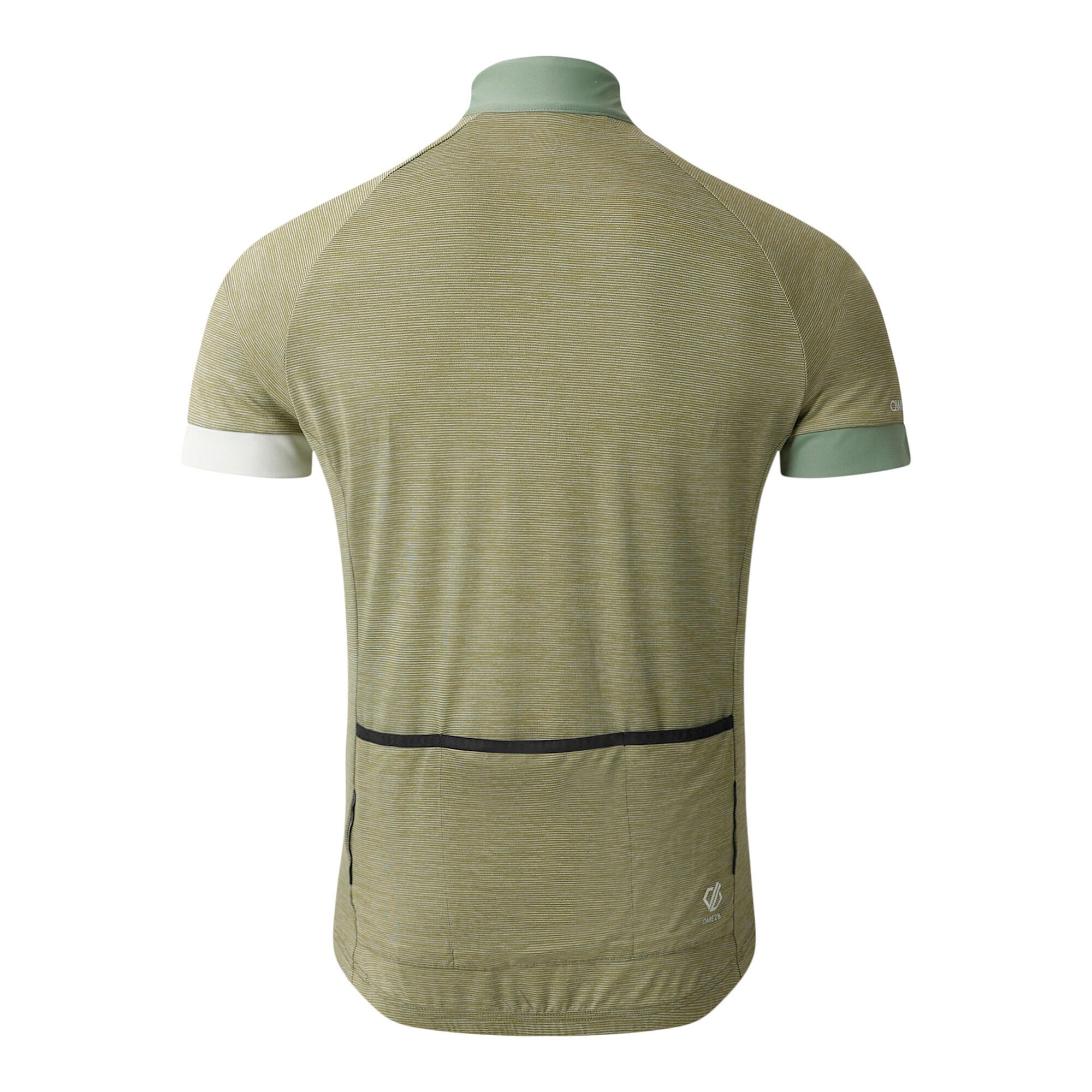 Maillot PEDAL IT OUT Homme (Vert Olive Chiné) 2/4