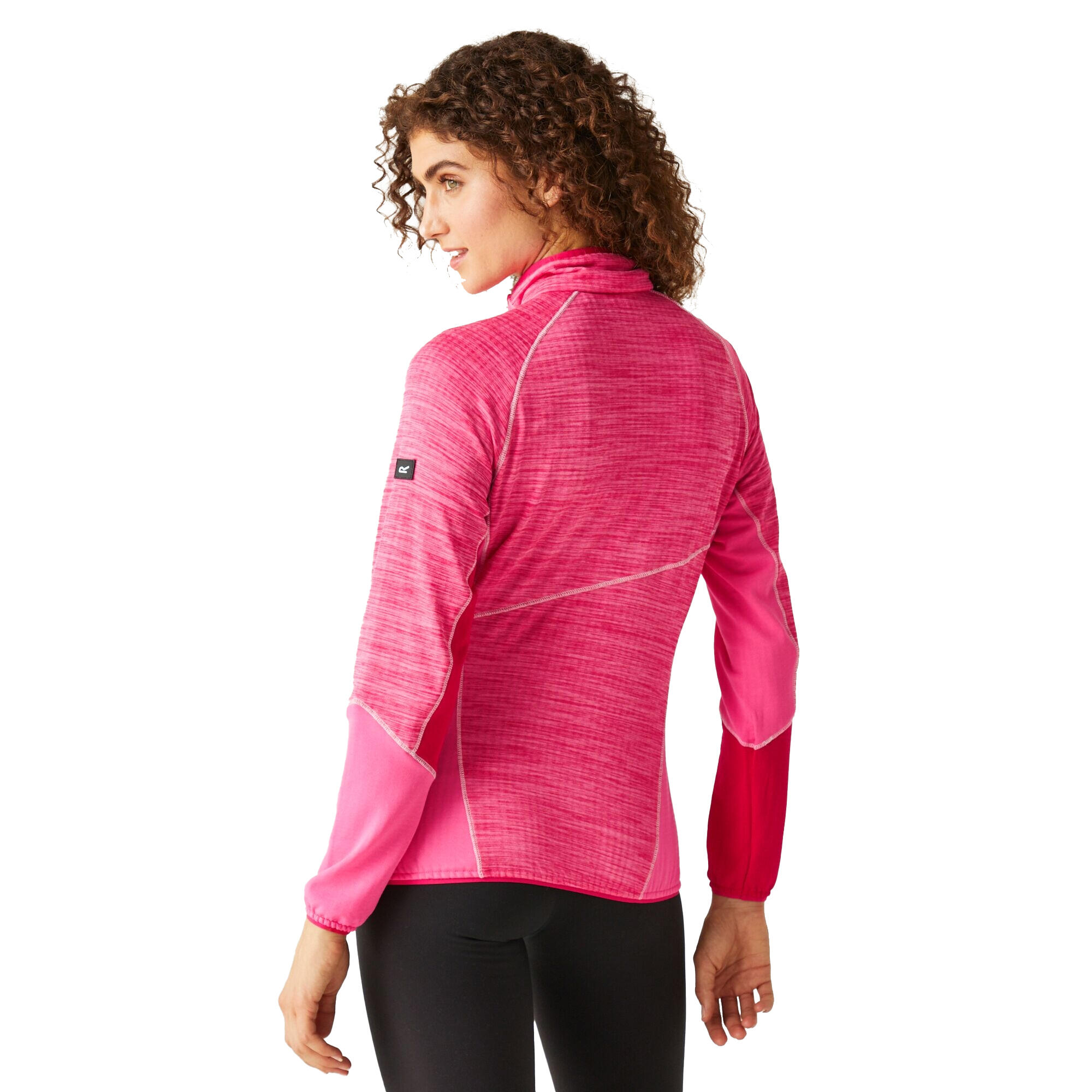 Giacca In Pile Cerniera Su Intera Lunghezza Donna Regatta Hepley II Pink Potion 4/5