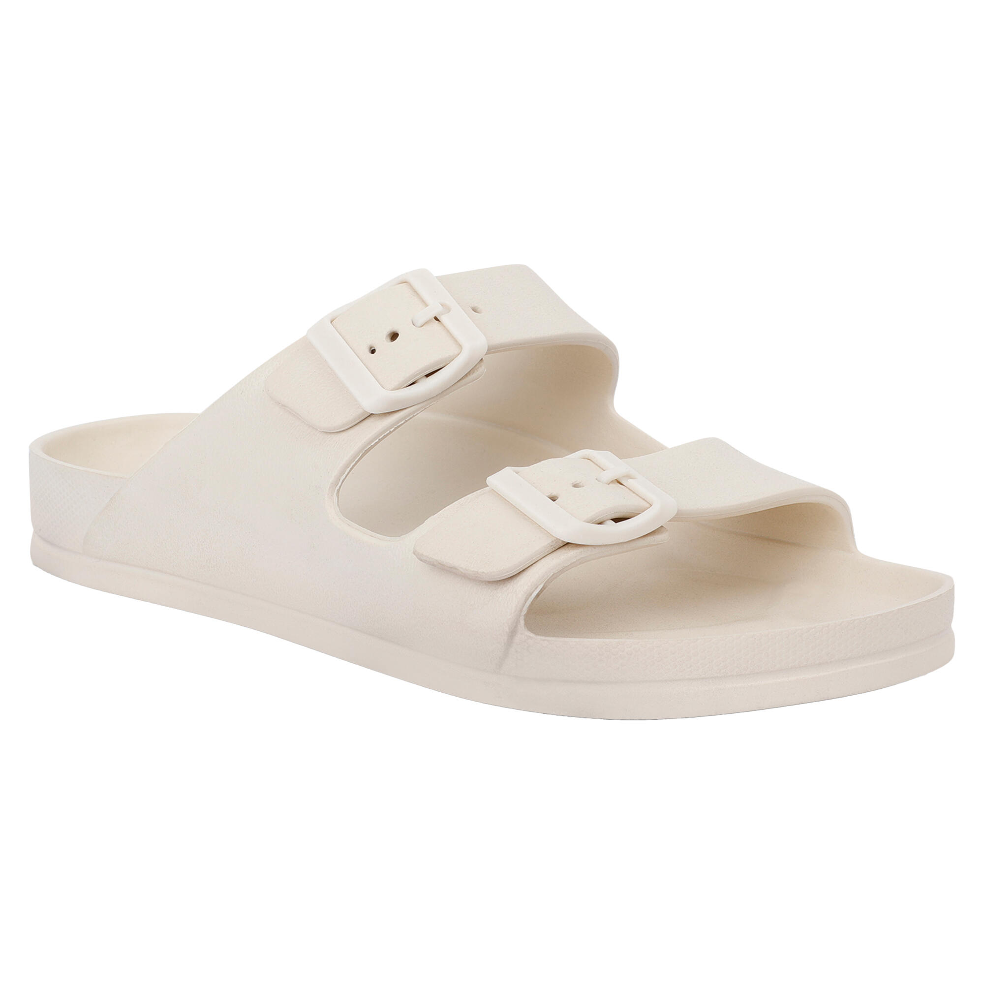 Regatta - Sandales Brooklyn Femme (vanille Clair) - Sabots Piscine - Beige|vert - Decathlon