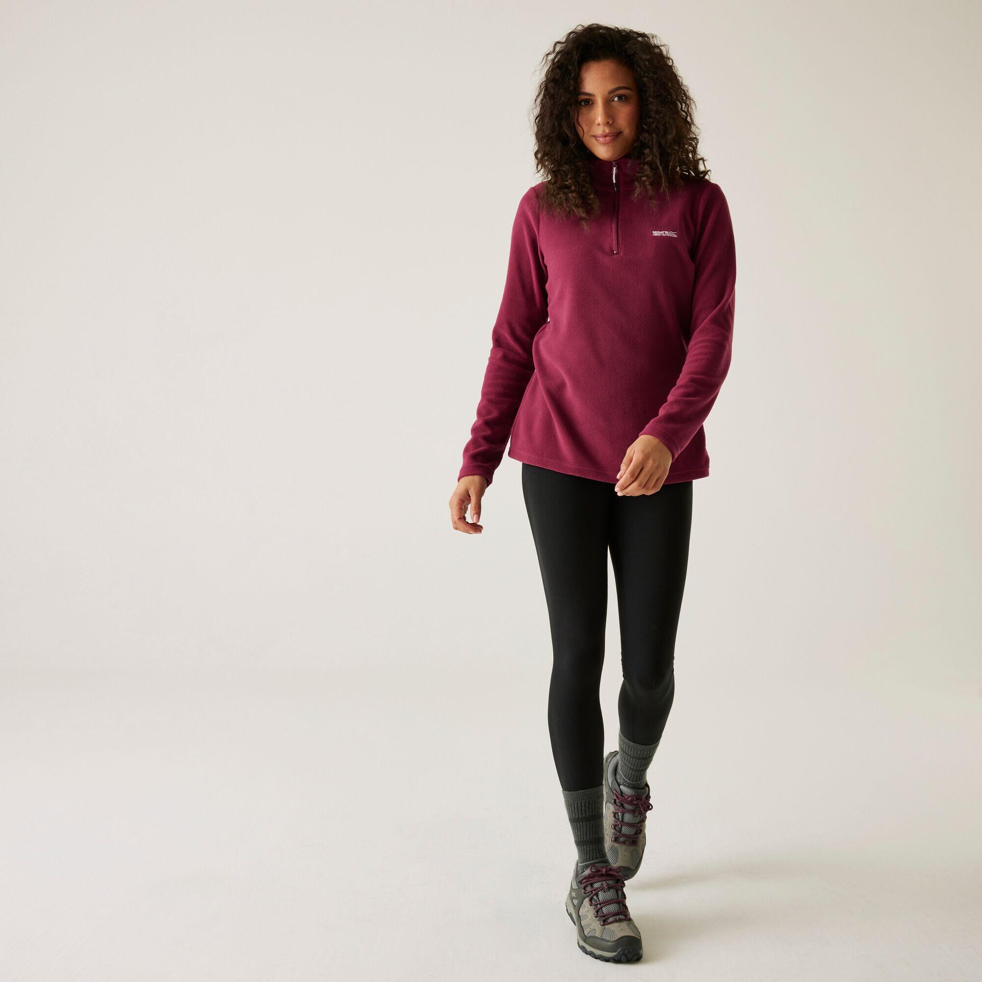 Sweethart Damen-Fleecejacke, leicht, mit halbem Reißverschluss, zum Wandern 4/7