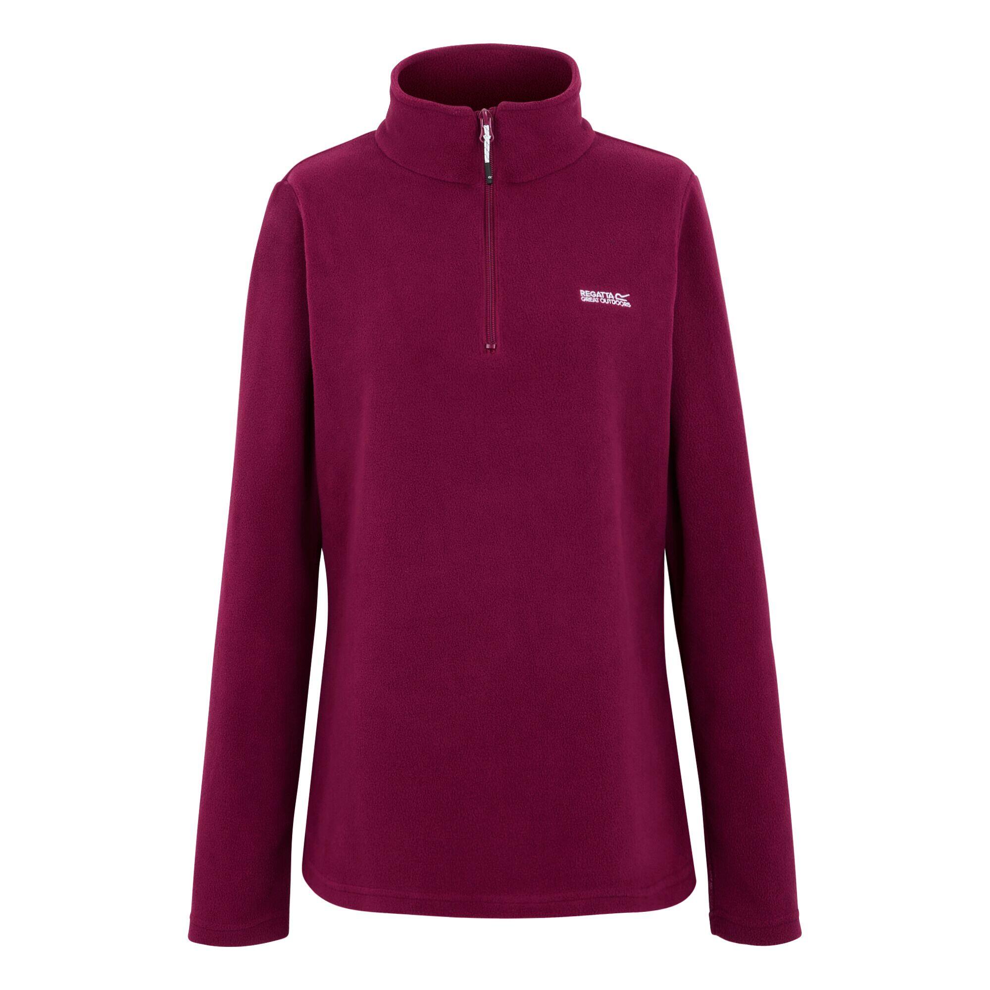 Sweethart Damen-Fleecejacke, leicht, mit halbem Reißverschluss, zum Wandern 5/7