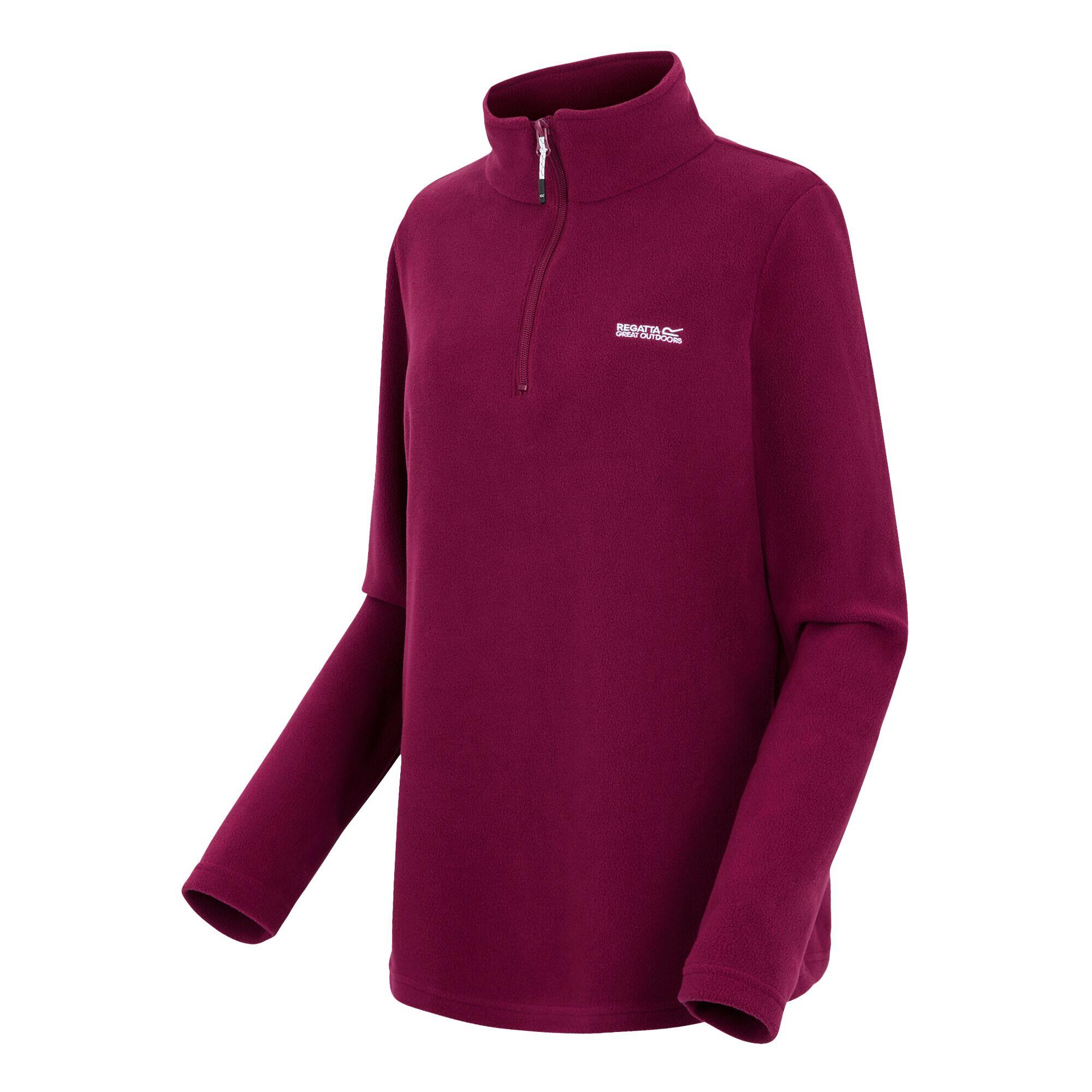 Sweethart Damen-Fleecejacke, leicht, mit halbem Reißverschluss, zum Wandern 7/7