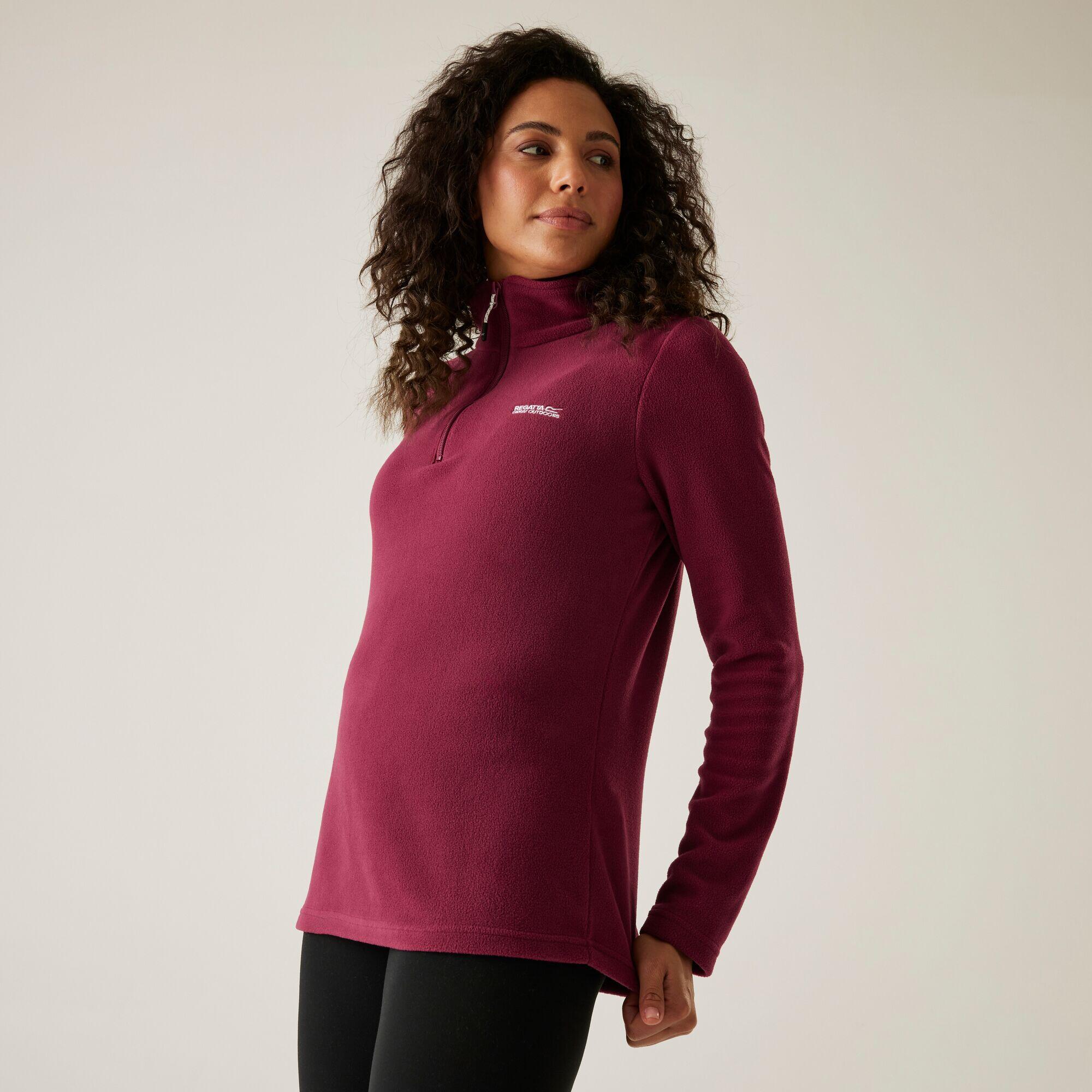 Sweethart Damen-Fleecejacke, leicht, mit halbem Reißverschluss, zum Wandern 2/7