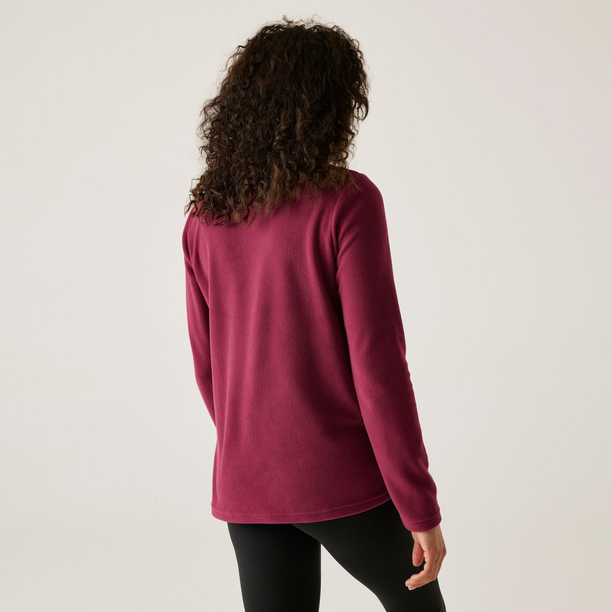 Sweethart Damen-Fleecejacke, leicht, mit halbem Reißverschluss, zum Wandern 3/7